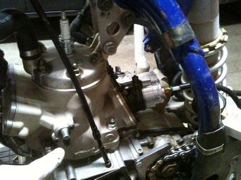 YZ250 compression and crank seal test 